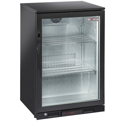 Refroidisseur de bouteilles "arrière bar" ventilé, 1 porte vitrée battante WR-TAB1-B1